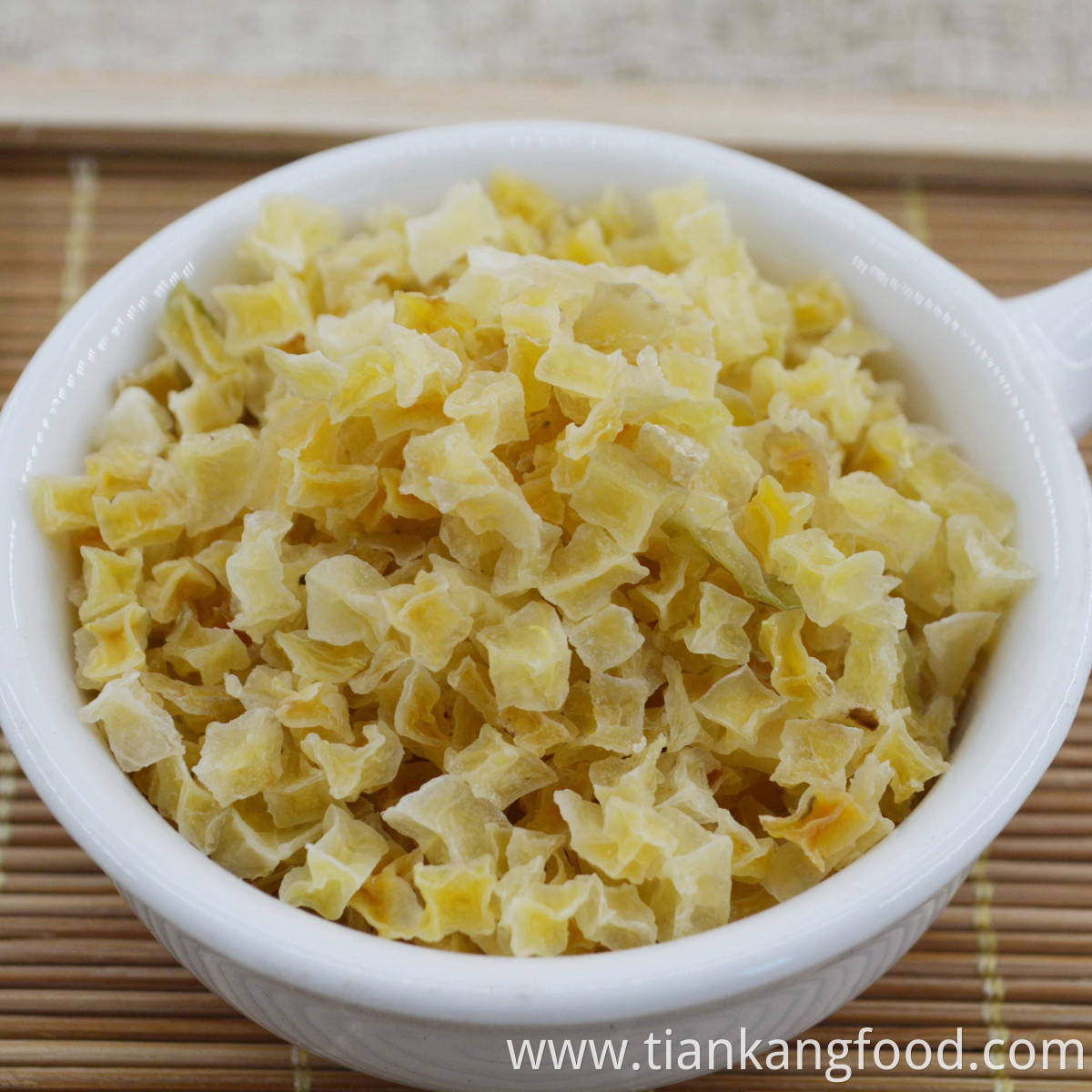 dehydrated white potato cubes